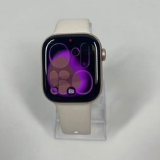 Unlocked Apple Watch Series 11 42MM Rose Gold Aluminum Light Blush Sport Band