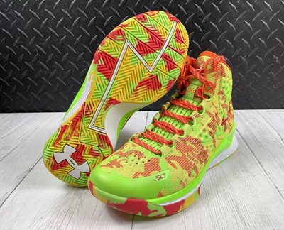 Authentic Under Armour Curry 1 Retro Sour Patch Kids Men Size 10 3026196-300 New