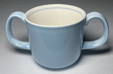 Vintage Mikasa Aviator 2 Handled Cup For Baby CC005 Baby Blue