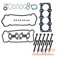 Zylinderkopf Dichtungssatz+Schrauben FÜR Lancia Ypsilon 1.2 Ab Bj 03 Y 1.2