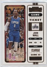 2022-23 Panini Contenders Bronze Game Ticket John Wall #71 0f4