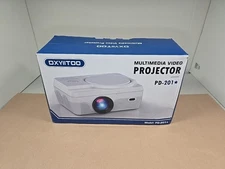 Dxyiitoo PD-201 Multimedia Bluetooth Built in DVD Player Video Projector 1080P