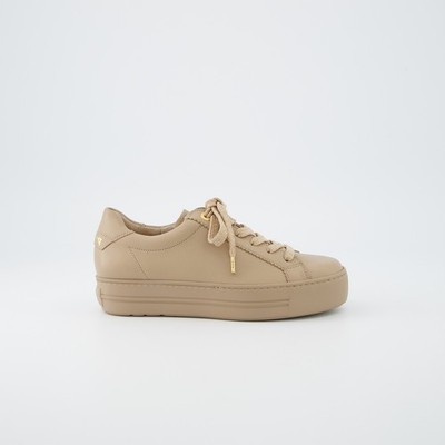Paul Green 5241-118, Sneaker in Beige für Damen, Größe 40,5