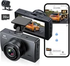 Dash Cam Front and Rear Camera for Cars 4K+1080 Dashcam Built-in WiFi APP CNTRL
