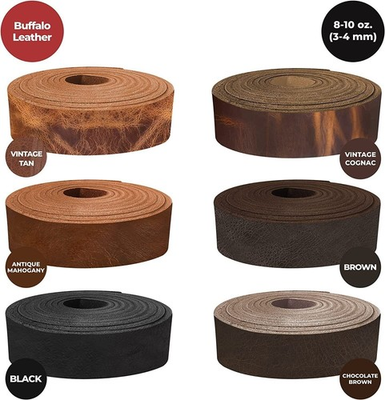 #ad #ad European Leather Works Buffalo Belt Blanks 8 10 oz 3 4mm 40 60quot; Leather $69.99