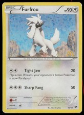 Furfrou 12/12 Holo Promo McDonald's Promos 2013 Pokemon Heavily Played