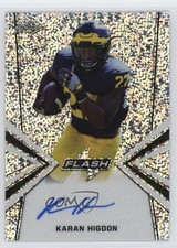 2019 Leaf Flash Karan Higdon #BA-KH2 Auto 1i3m