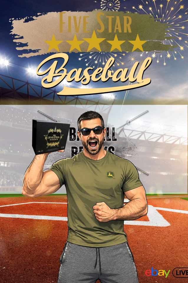 Topps Five Star Baseball & Personals with Cheddar Bob!