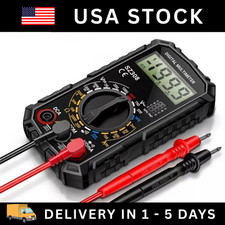 Portable Digital Multimeter AC DC Voltmeter Ammeter Ohmmeter Volt Tester Meter