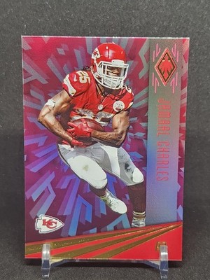 2016 Panini Phoenix - #52 Jamaal Charles - Red Foil - Kansas City Chiefs