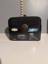 Scala Rider Q1 Dual Comms System with Bluetooth Twin Set Black