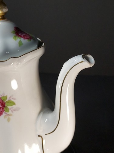 Vintage Winterling Bavarian Porcelain Teapot Germany 1950s-9 In. - Picture 24 of 24