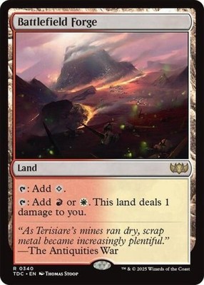 Battlefield Forge - NM R : Commander: Tarkir: Dragonstorm
