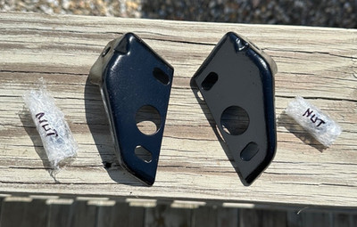 UPPER HEADER PANEL BRACKET SET 78-87 El Camino, Malibu models+ U.S Ship. Incl.