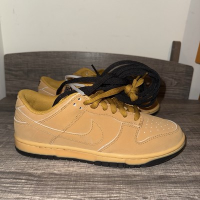   Nike Dunk Low Retro SE Wheat Gum Black HQ1932-700 Sz: Men s 8.5  ~ Women s 10