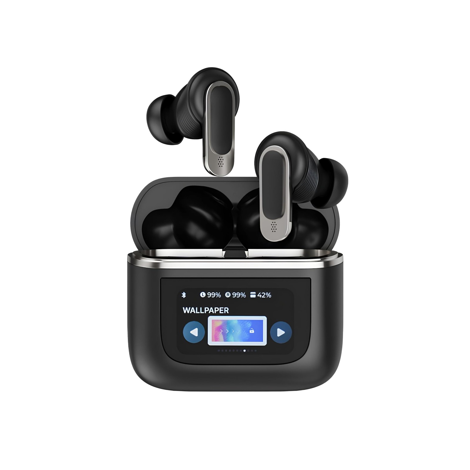 Wireless Earbuds with LED Touch Screen Bluetooth 5.3 IPX7 Waterproof