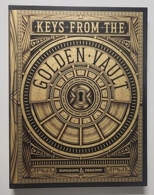 D&D 5e - Keys from the Golden Vault Alternate Cover Limited Hardcover New!