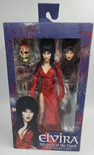 NECA Elvira Mistress of the Dark Red, Fright and Boo - 8in Action Figure Sealed