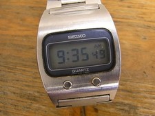 SEIKO 0432-5000 Digital watch Silver JP