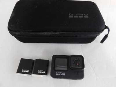 GoPro HERO9 Black 5K Action Camera with two batteries *NICE*