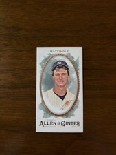 2017 Topps Allen Ginter Mini No Number  Don Mattingly New York Yankees
