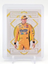 KYLE BUSCH 2021 NATIONAL TREASURES RACING #13 GOLD /10 JOE GIBBS NASCAR Q5194