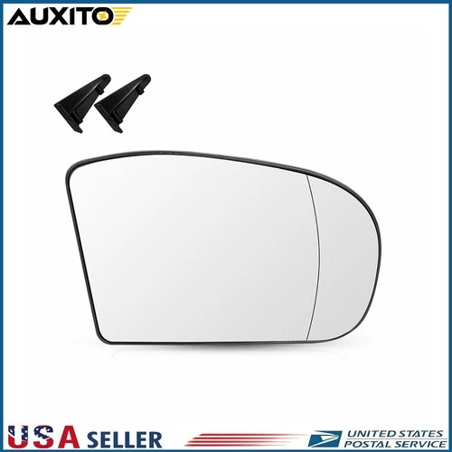 Fit Mercedes C Class W203 C230 C240 2001-2007 Passenger Side Heated Mirror Glass