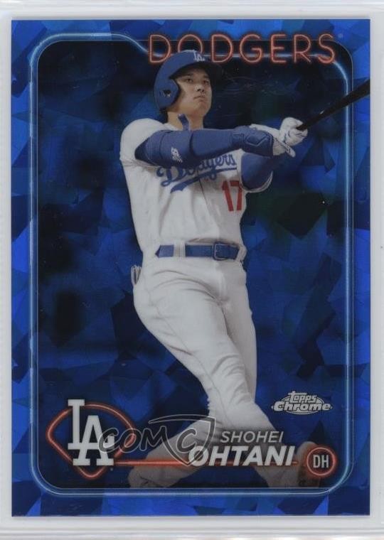 2024 Topps Chrome Sapphire Edition Shohei Ohtani #500 6m7