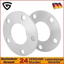 Spurverbreiterung Spurplatten Geeignet für Mercedes Audi Silver Alu 2x 5mm 5x112