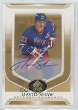 2020 SP Signature Edition Legends Gold Spectrum Foil David Shaw #150 Auto 0o6k