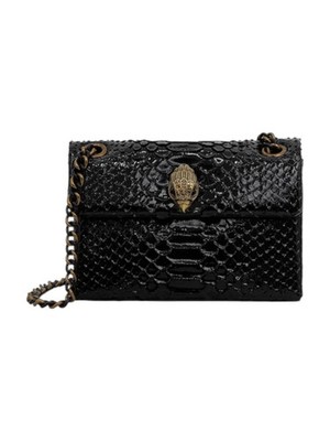 KURT GEIGER Damentasche LEATHER MINI KENSINGTON 5017300719 BLACK BLACK