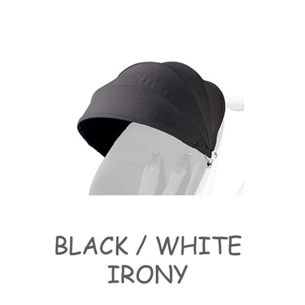 Quinny Moodd Sun canopy Black Irony