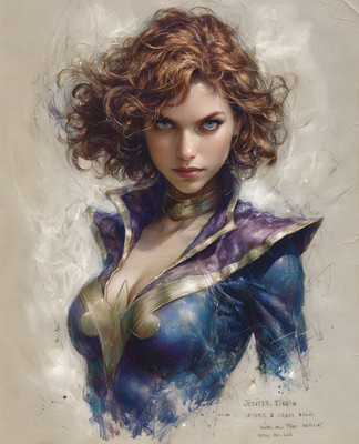 8x10 Character Illustration Art Print - 247048618