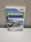 Nintendo Wii Kawasaki Snowmobiles CIB w/ Manual Tested