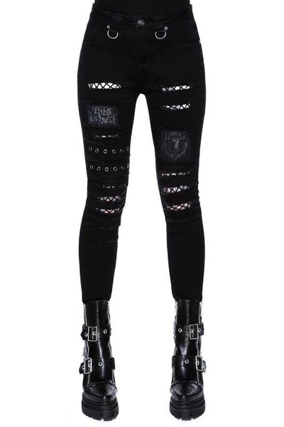 Women Killstar Jeans Black