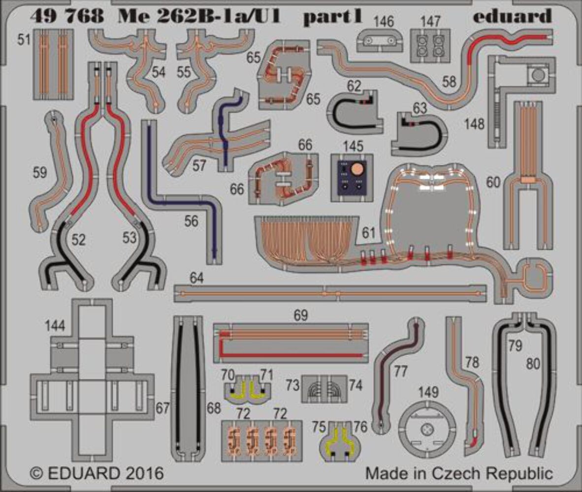 Eduard 49768 1:48 Messerschmitt Me-262B-1a/U1