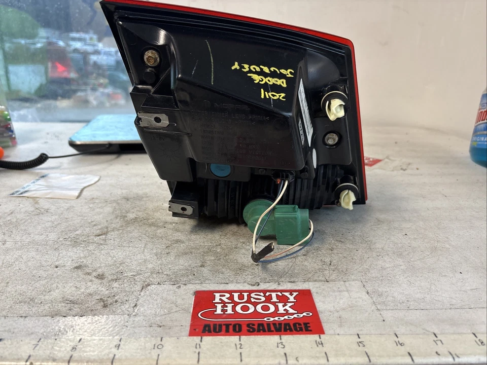 Luz trasera lateral derecha Dodge Journey 2011 pasajero 68078516AC Foto 3 de 4