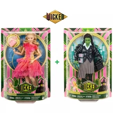 Wicked Movie Glinda & Elphaba Doll – Shiz University Fashion Dolls