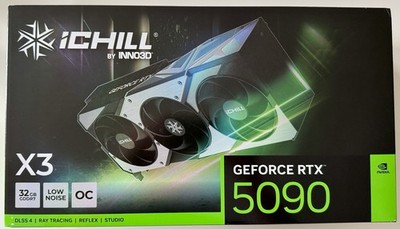 Inno3D GeForce RTX 5090 iChill X3 OC Grafikkarte 32GB DDR7 Neu