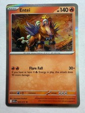 Pokemon Card: Entei 025/217 Rare Ascended Heroes Holo Near Mint