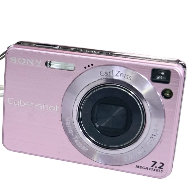 Sony Cyber-shot PINK DSC-W120 7.2MP 4x optical zoom Digital Camera From Japan - Image 2 of 4