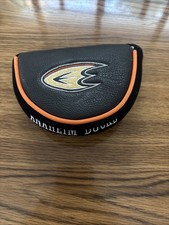 Anaheim Ducks NHL Blade or Mallet Putter Golf Club Head Cover Embroidered