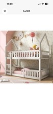 Kids Bunk Bed High and Lower Sleeper Bed Frame