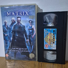 Warner Home Video The Matrix VHS Tape PAL 1999 Cert 15, Ex Rental