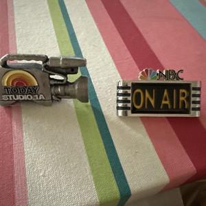 Vintage NBC Studio 1A Today Show rare pins