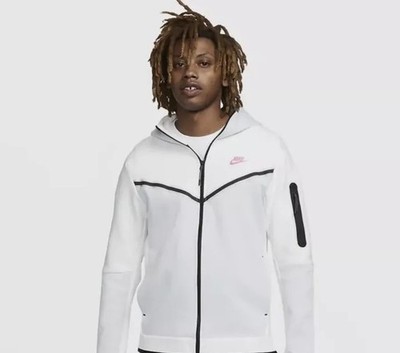 Nike Sportswear Tech Fleece Zip Hoodie 2XL White/Pure Platinum