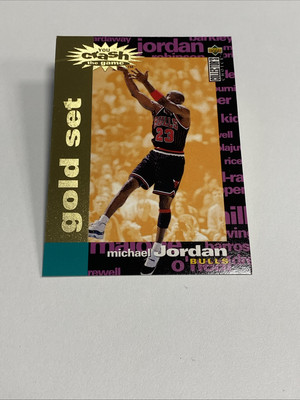 1995-96 Collector's Choice Crash the Game Gold Michael Jordan #c30 -Vintage Rare