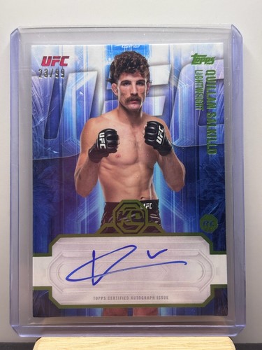 2026 Topps Knockout UFC Quillan Salkilld #KOA-QSD RC GREEN /99 Auto
