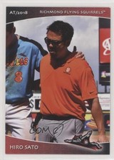 2018 Grandstand Richmond Flying Squirrels Hiro Sato 0g0