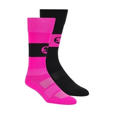 PROCAT BY PUMA KIDS' OVER THE KNEE ATHLETIC SOCKS - SIZE: YOUTH L - PINK/BLACK